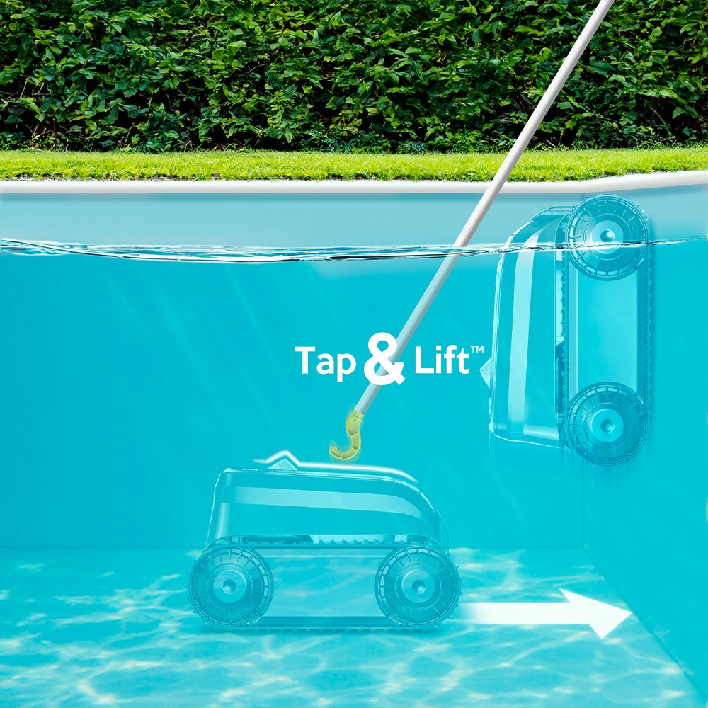 Limpiafondos sin cables of4220 iq freedom, para piscinas de hasta 10 x 5 m