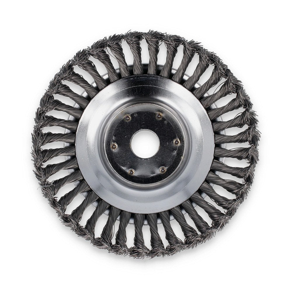 Cepillo metálico para desbrozadora, ø200 mm