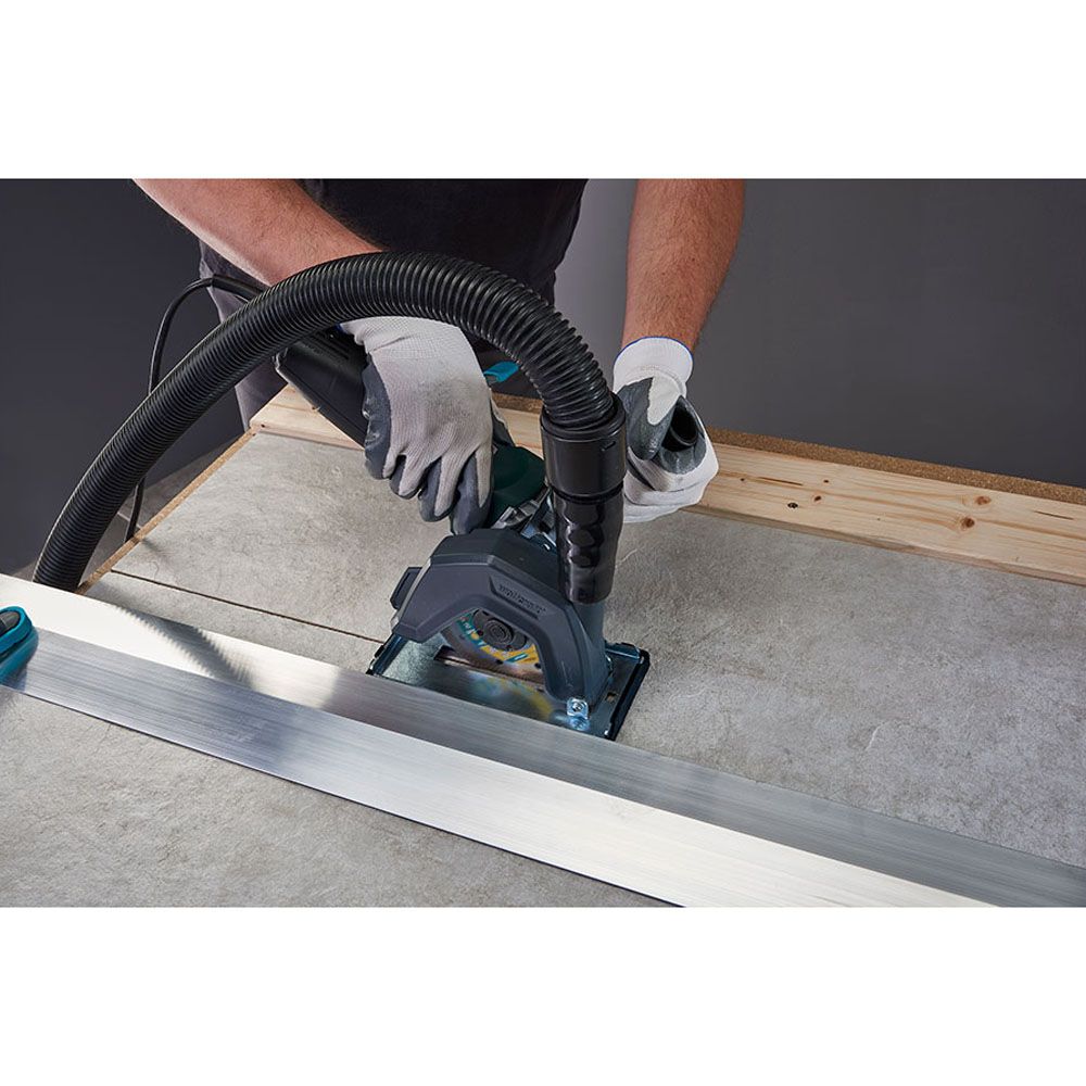 Soporte guía de aspiración de polvo y guía para amoladora angular