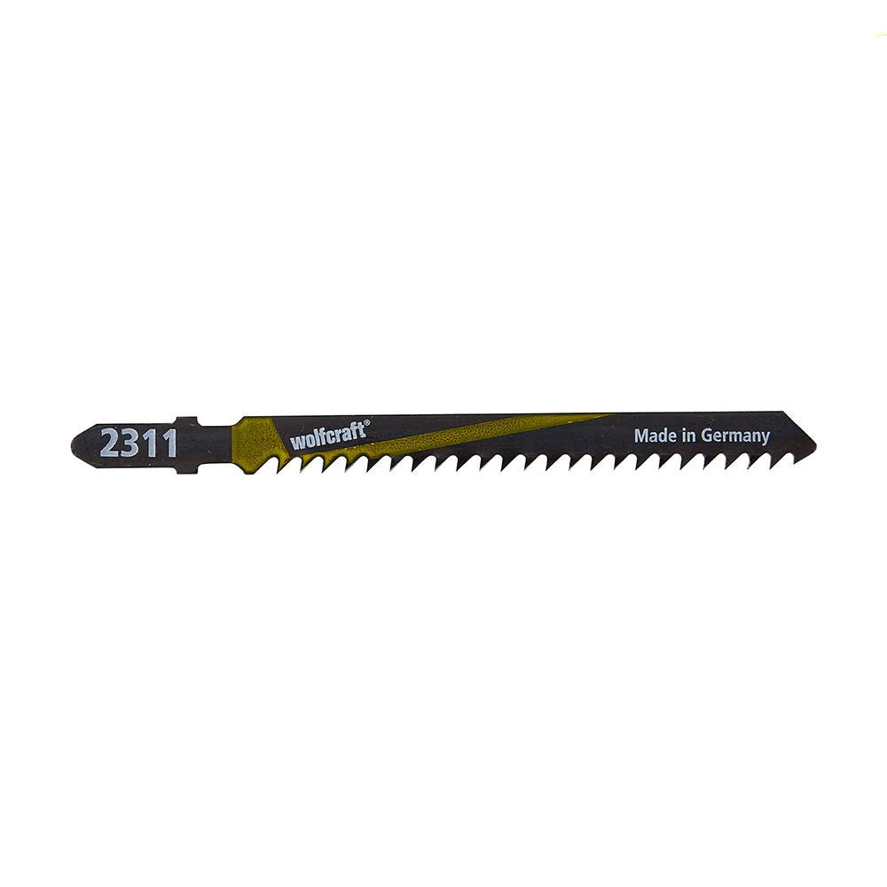 Hojas de sierra de calar para madera dura vástago en t hcs, pack 2 uds