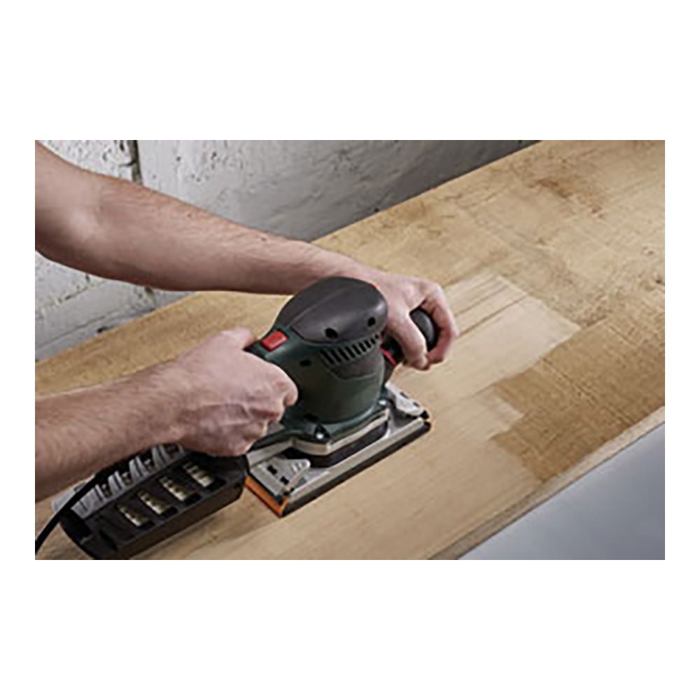 Hojas de lijar de corindón sin perforación, 93 x 230 mm, grano 120, 8 uds