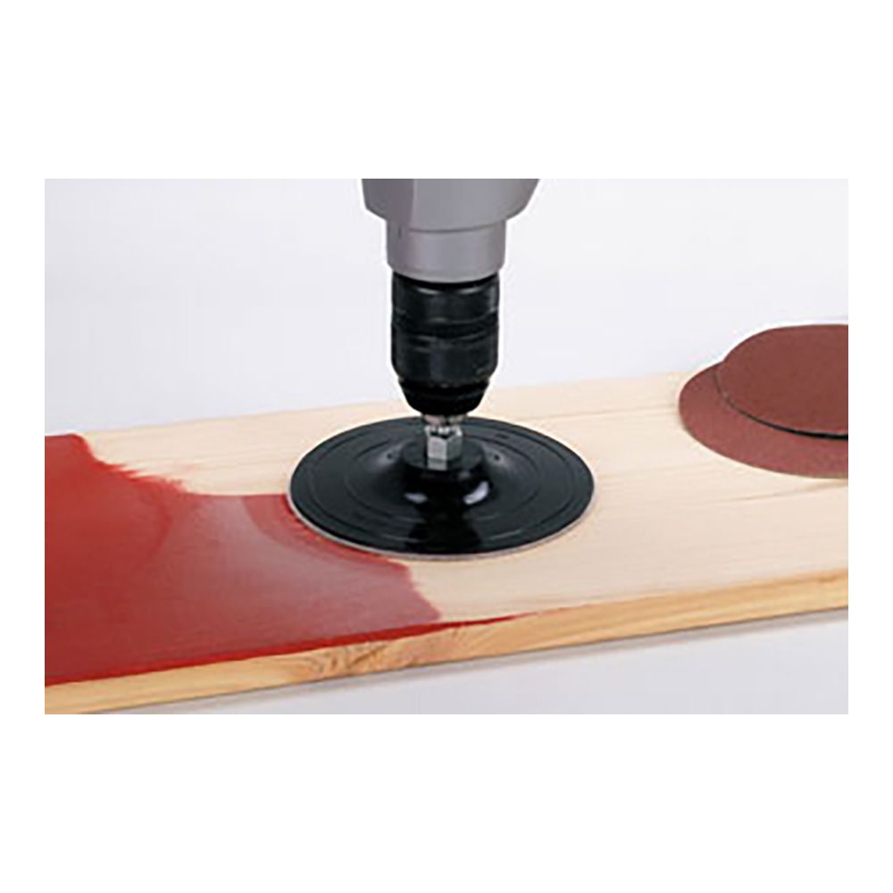 Plato para taladro, fixoflex, vástago redondo 8 mm ø125 mm