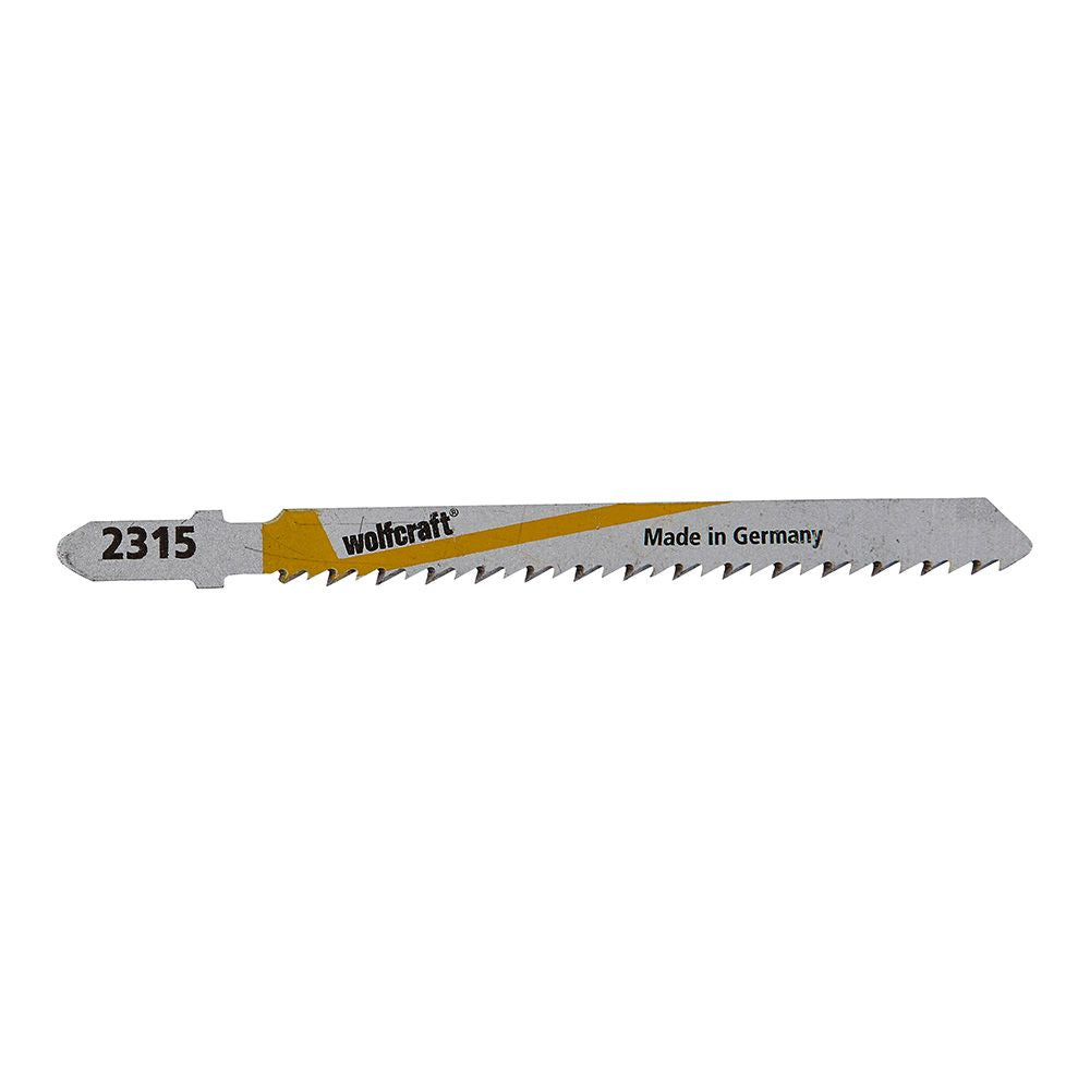 Hojas de sierra de calar vástago en t hss 075 mm, pack 2 uds