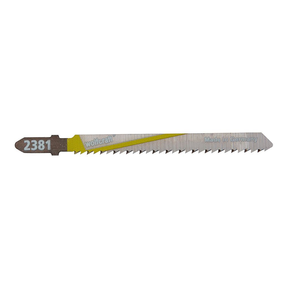 Hojas de sierra de calar vástago en t hcs 075 mm, pack 2 uds