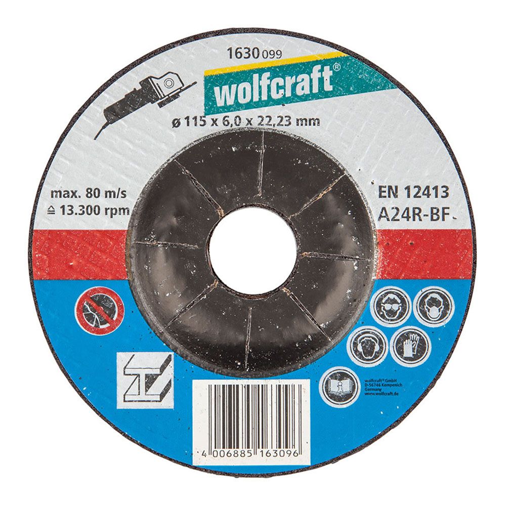 Disco desbaste ø115 x 6,0 x 22,23 mm