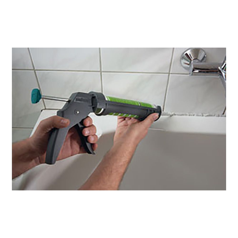 Pistola selladora mg 100 para silicona y fibra acrílica