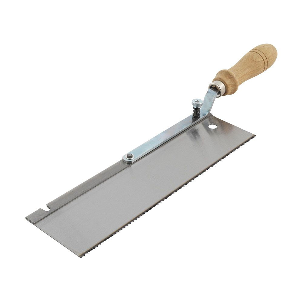 Sierra de mano con mango acodado y orientable 390 x 45 x 90 mm