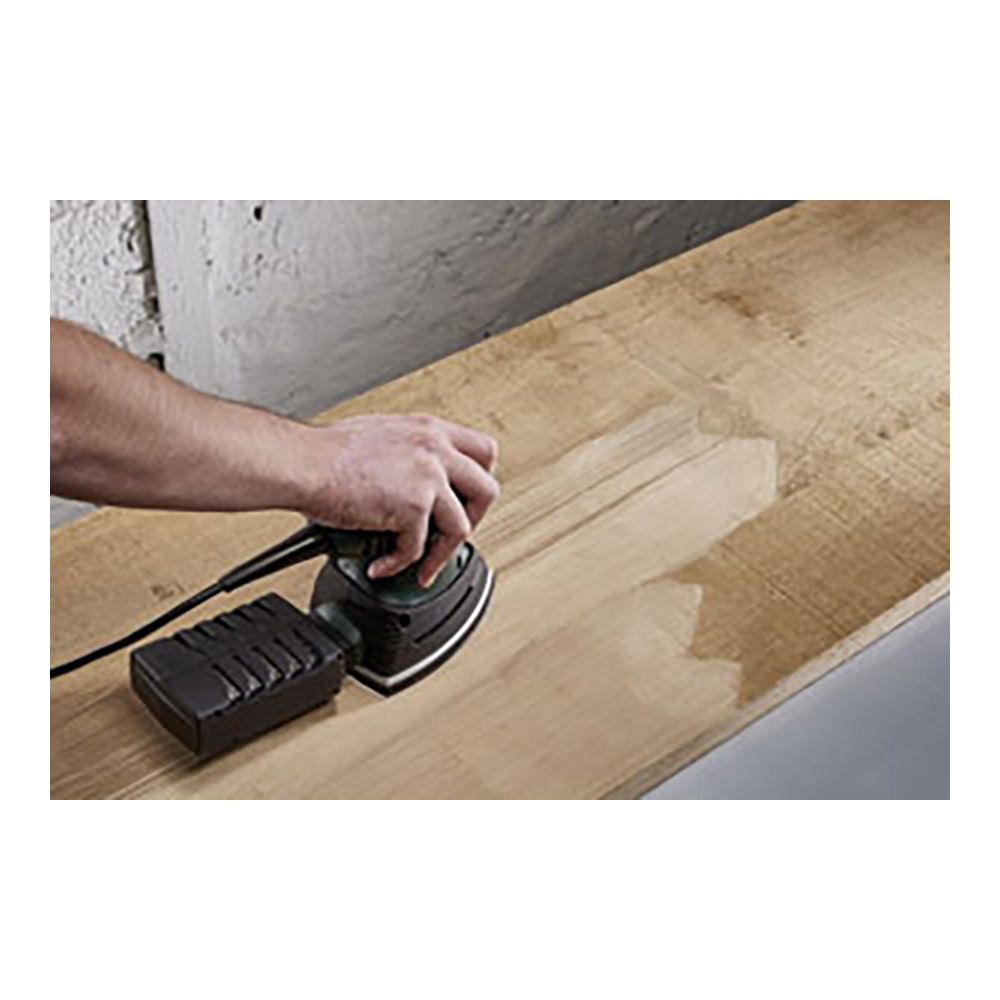 Hoja abrasiva adhesiva, 2 piezas para madera/metal, grano 40, 10 uds