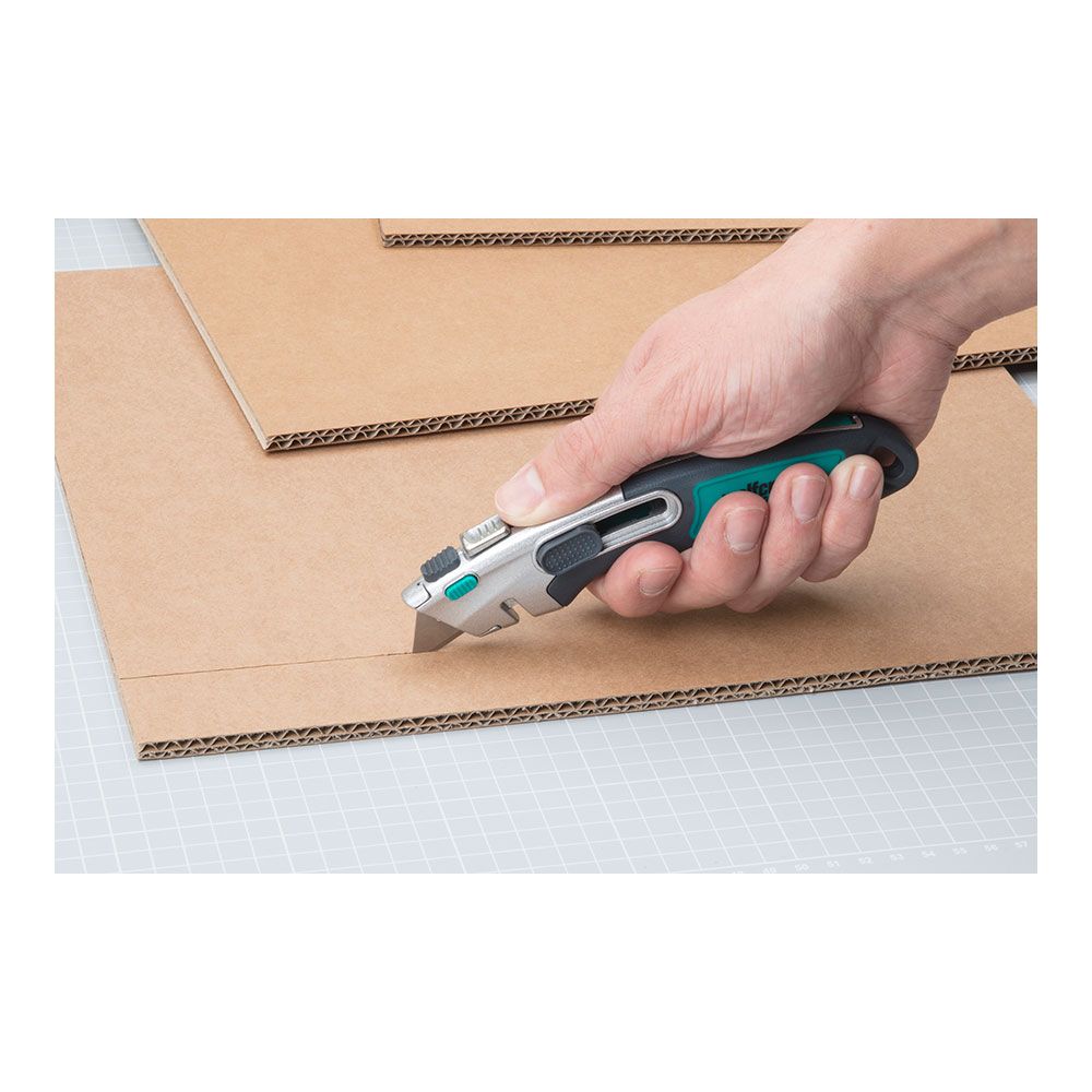 Set 5 cuchillas trapezoidales profesionales de 0,65x52mm