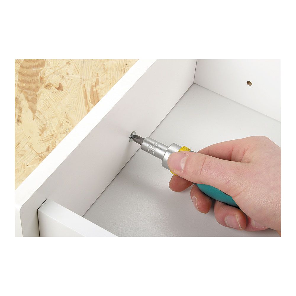 Atornillador manual, juego 6 piezas com 5 puntas