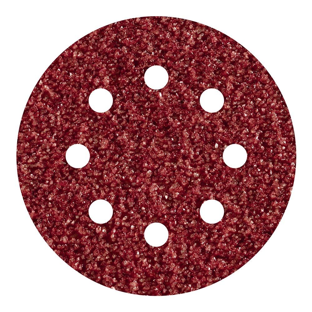 Discos adhesivos de lijar corindón, ø125 mm, grano60, 5 uds