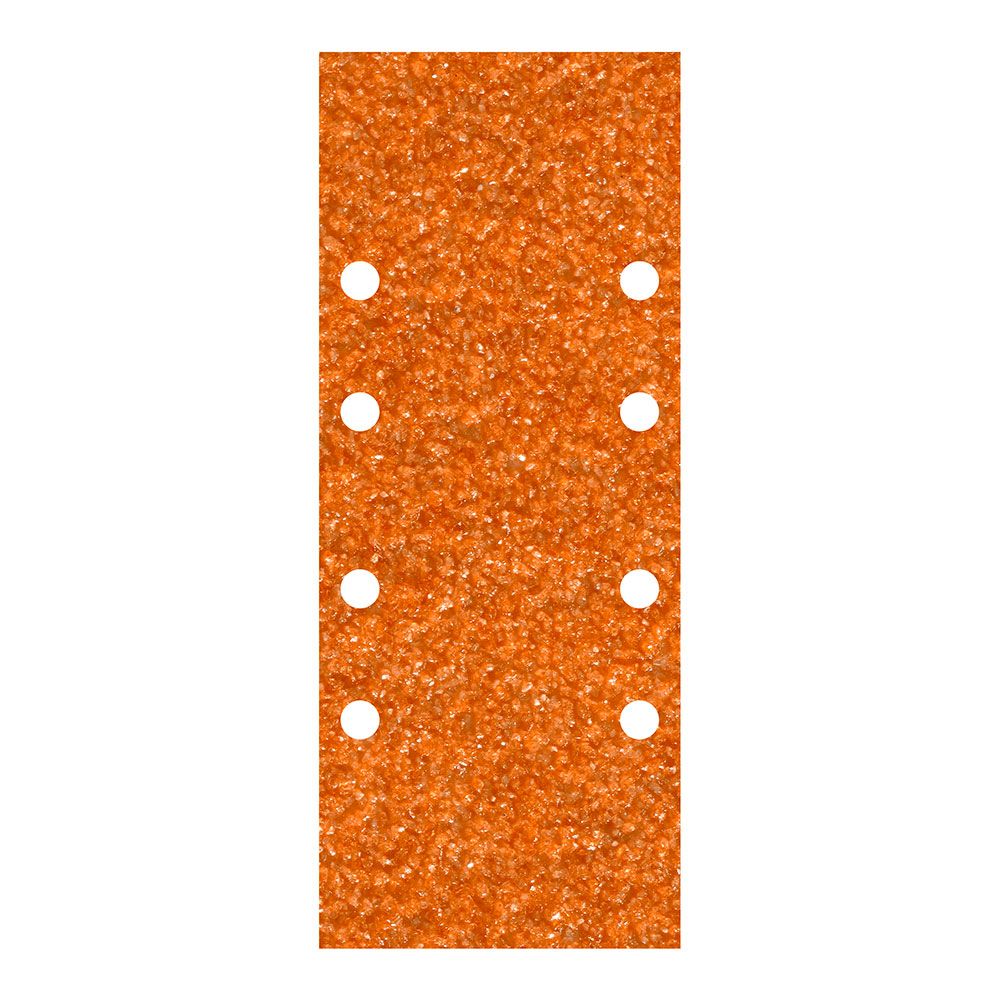Hojas de lijar de corindón, 93 x 230 mm, grano80, 5 uds