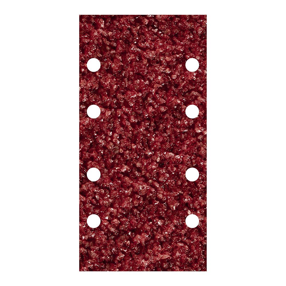 Hojas de lijar adhesivas de corindón, 93 x 185 mm, grano 40, 10 uds