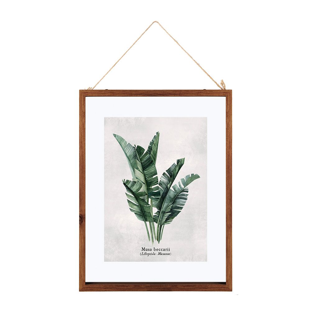 Marco de fotos decorativo lienzo natural modelos surtidos 38 x 48 cm