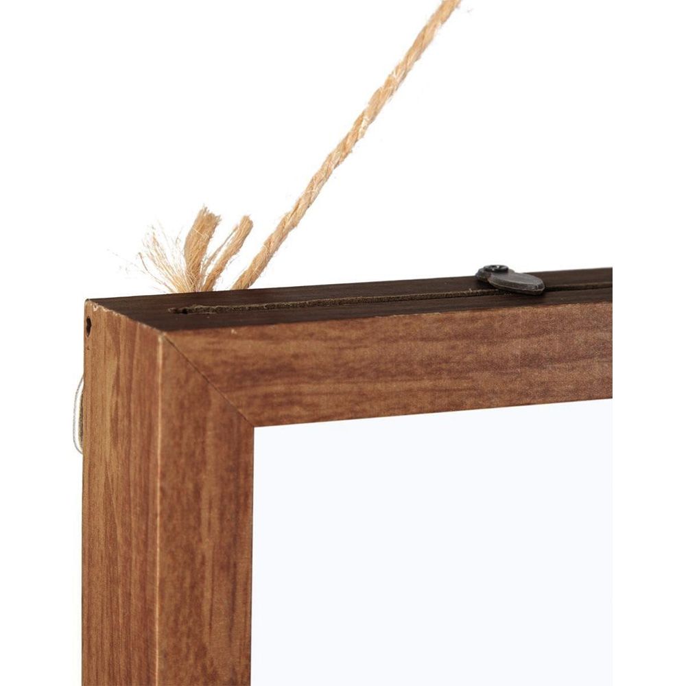 Marco de fotos decorativo lienzo natural modelos surtidos 38 x 48 cm