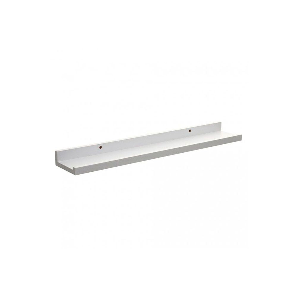Estante blanco tipo marco 58 x 10 x 4 cm