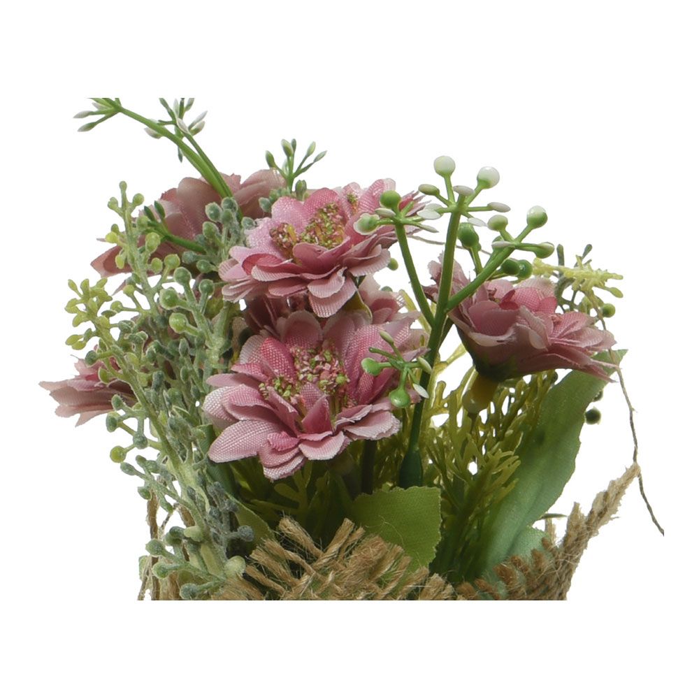 Maceta mini de margaritas / dalias, ø7 x 17 cm, modelos variados
