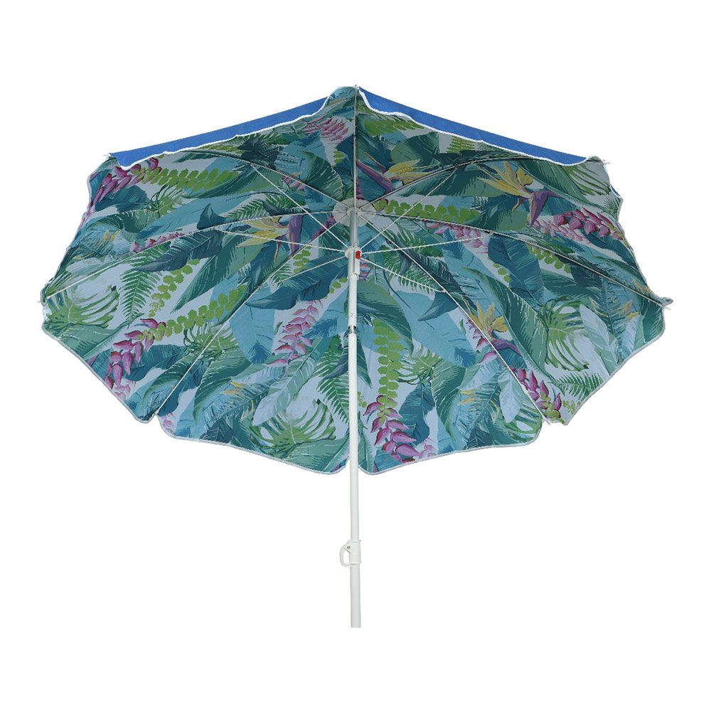 Sombrilla de playa orientable ø160cm colores surtidos