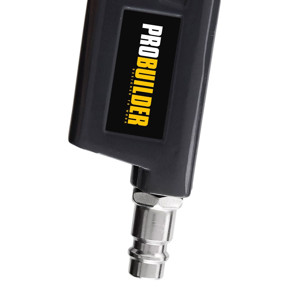 Pistola de inflado con manómetro 0-12 bar