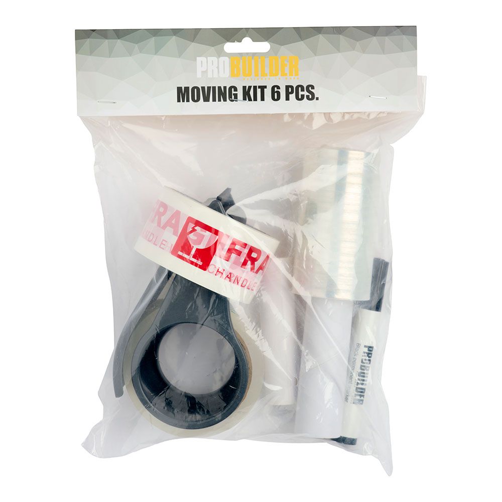 Bolsa kit mudanza, 6 piezas