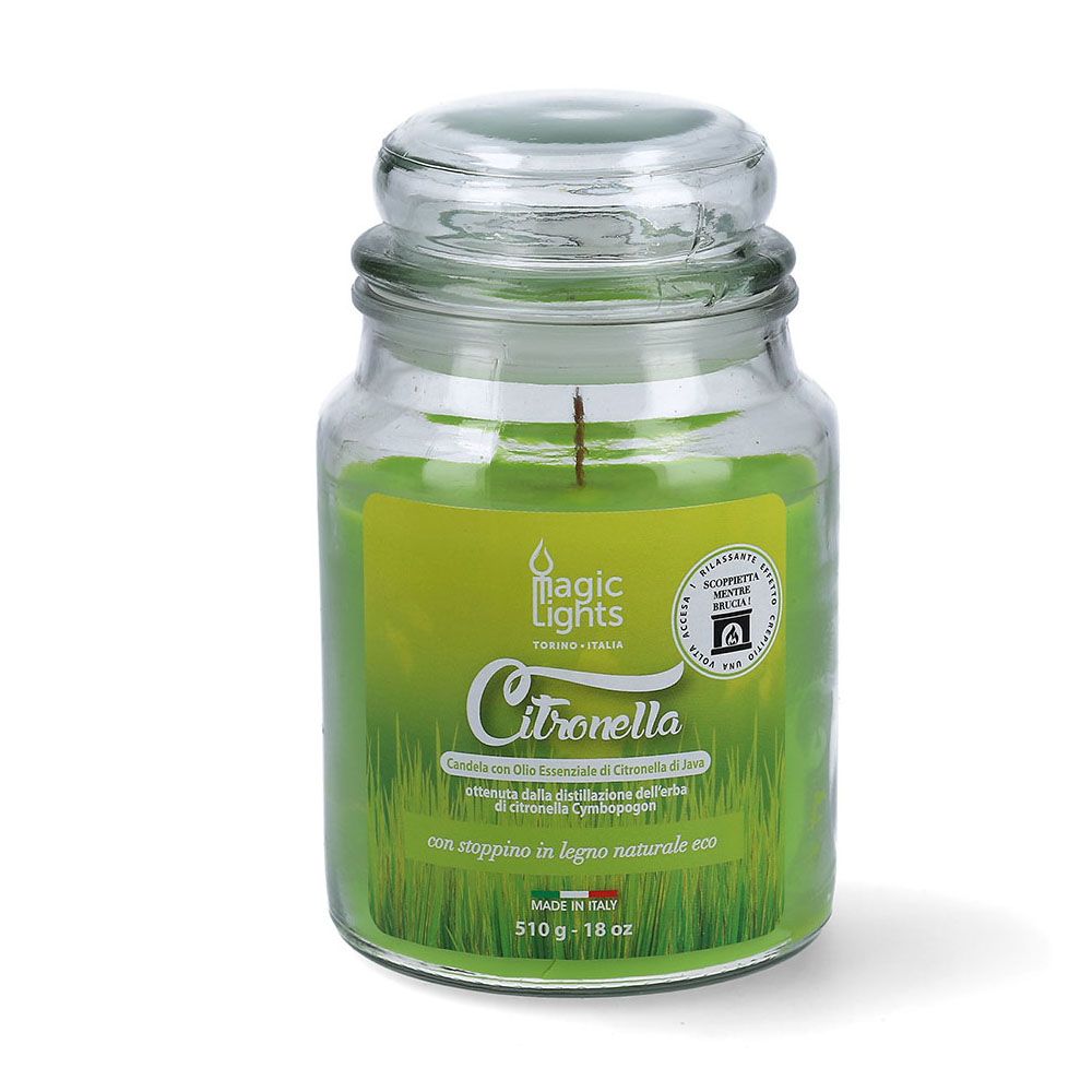 Vela citronela en tarro 510 ml