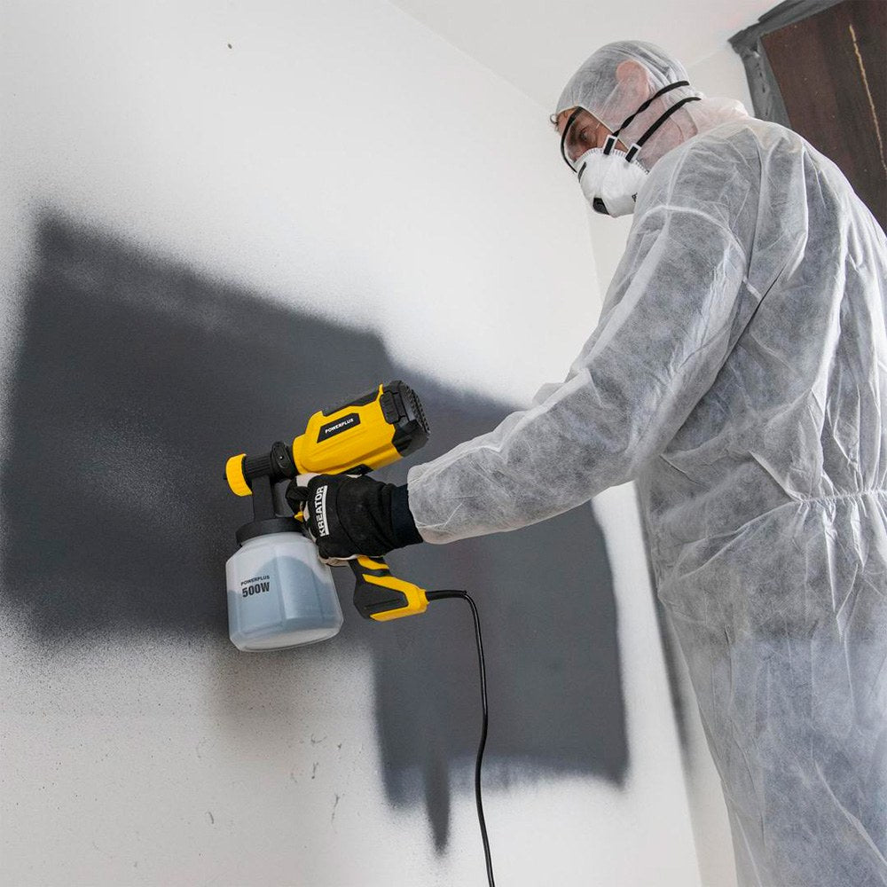 Pistola de pintura hvlp 500 w, 1400 ml