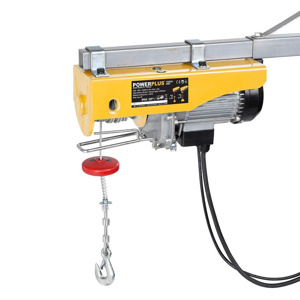 Polipasto eléctrico 1050 w 300/600 kg