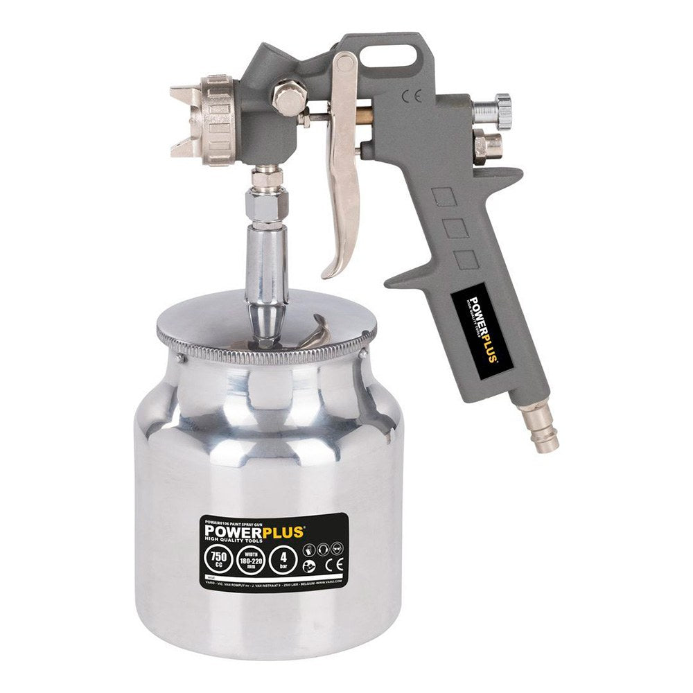 Pistola neumática pintura por aspiración 750 ml 226l/m