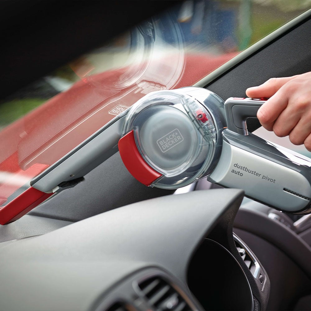Aspirador coche pivotante, 12 v, con accesorios