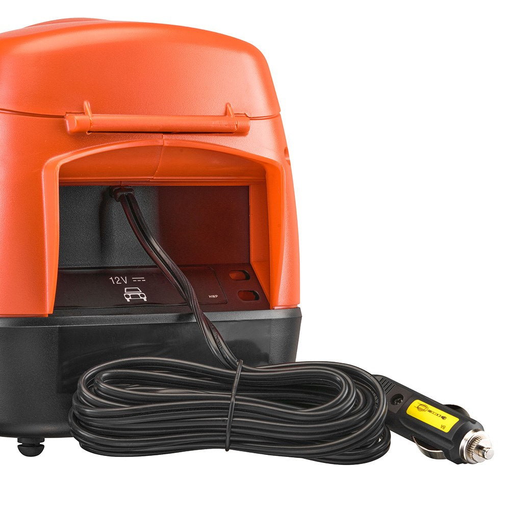 Inflador de aire 230 v ca y 12 v cc con accesorios, 11,03 bar