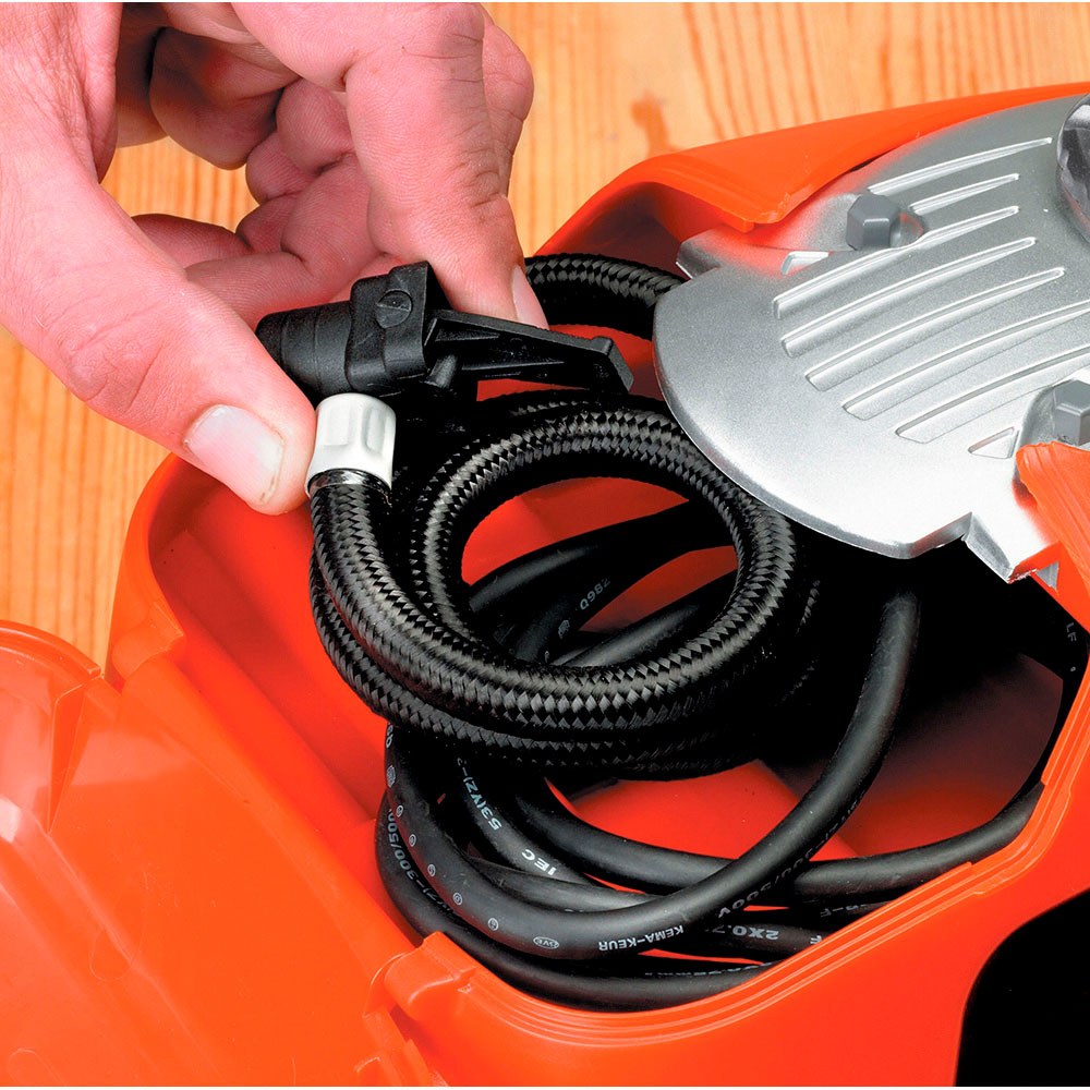 Inflador de aire 230 v ca y 12 v cc con accesorios, 11,03 bar