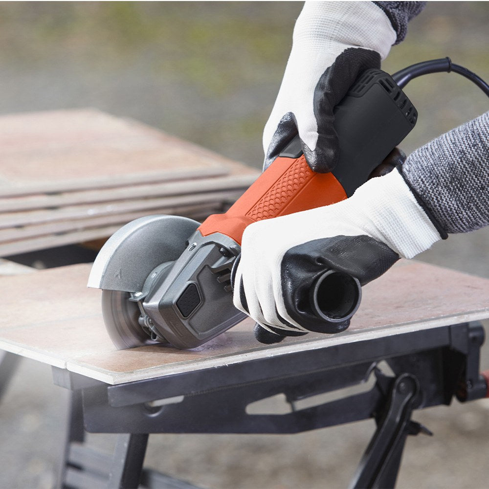 Amoladora mini 750 w ø115 mm, 12.000 rpm con cable