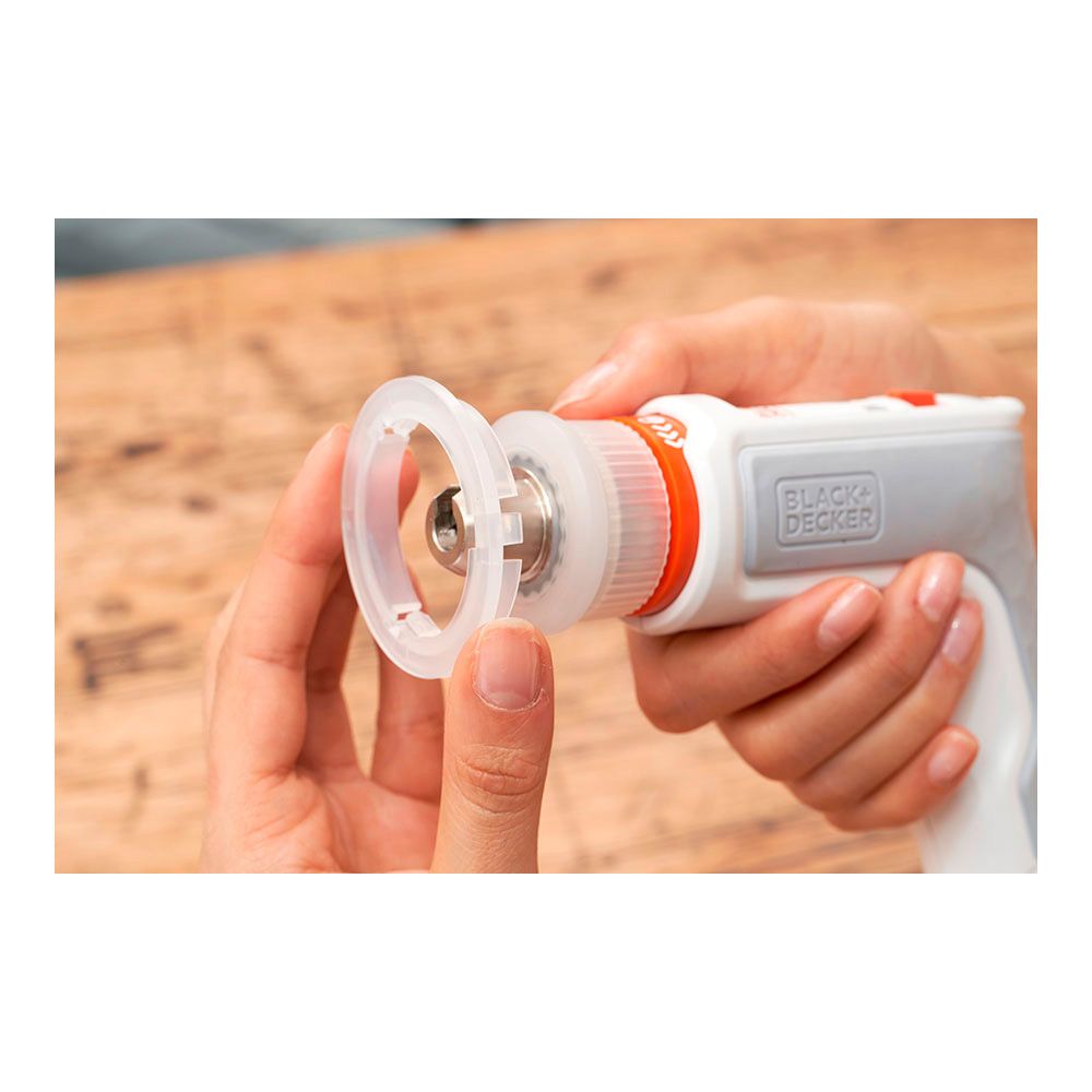 Kit atornillador recargable 3,6 v monta-muebles hexdriver