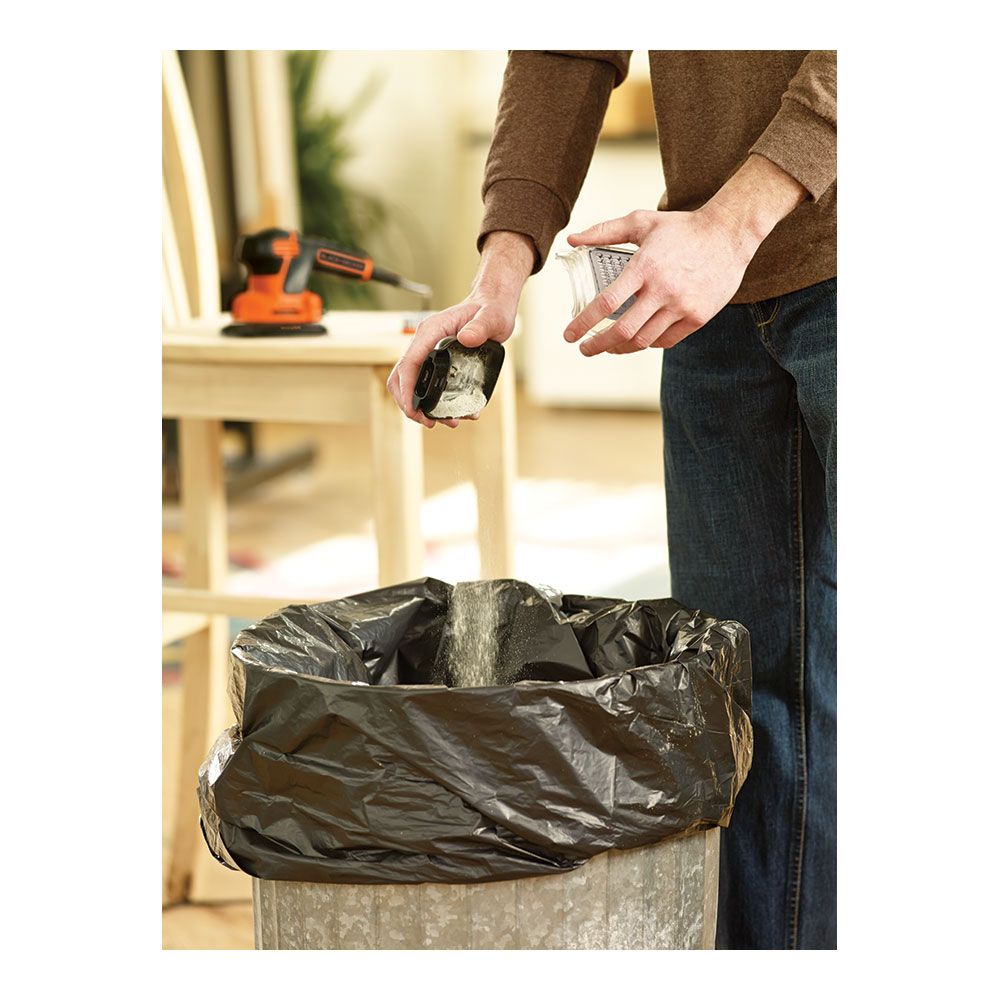 Lijadora de detalle mouse® 120w ka2000-qs black+decker