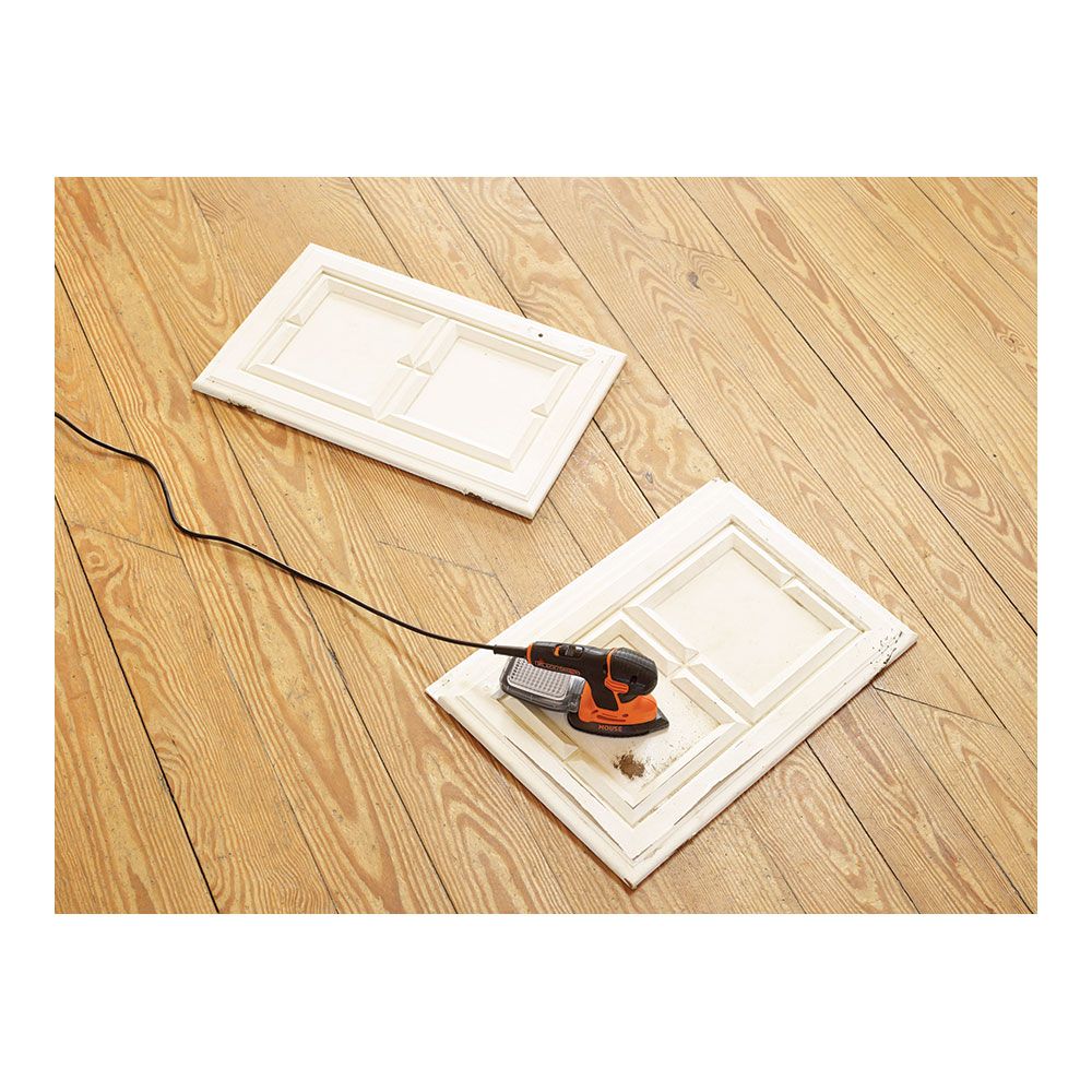 Lijadora de detalle mouse® 120w ka2000-qs black+decker