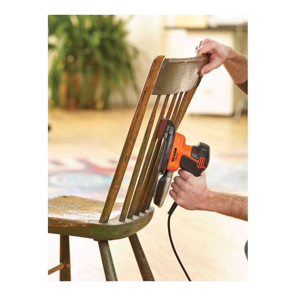 Lijadora de detalle mouse® 120w ka2000-qs black+decker