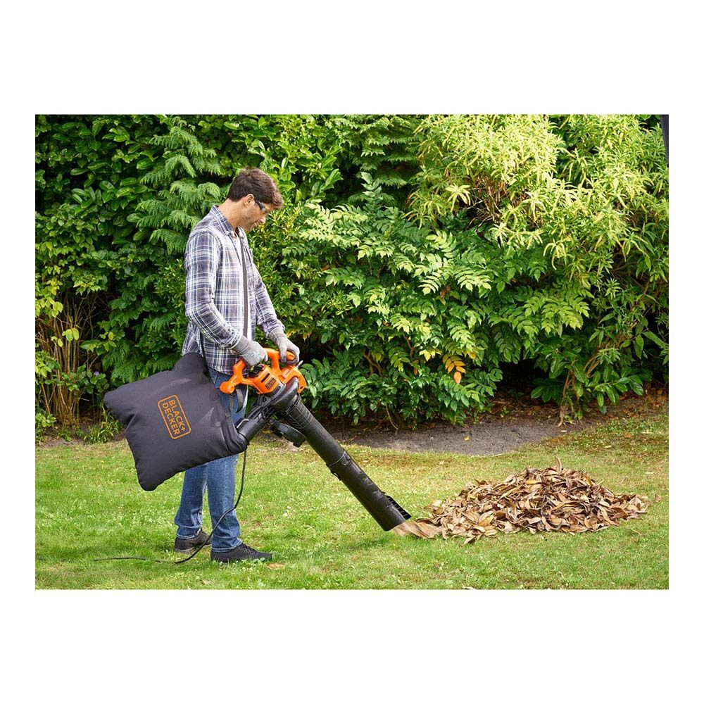 Aspirador/soplador triturador 2.600w beblv260-qs black+decker