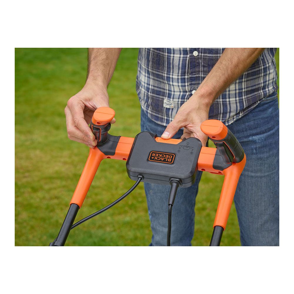 Cortacésped 1600w 38cm bemw471bh-qs black+decker