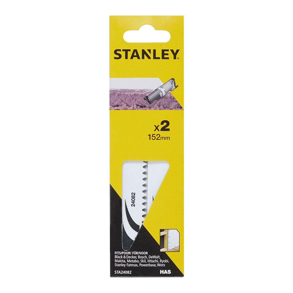 Hojas de sierra de sable 15,2 cm hormigón y hormigón celular, pack 2 uds