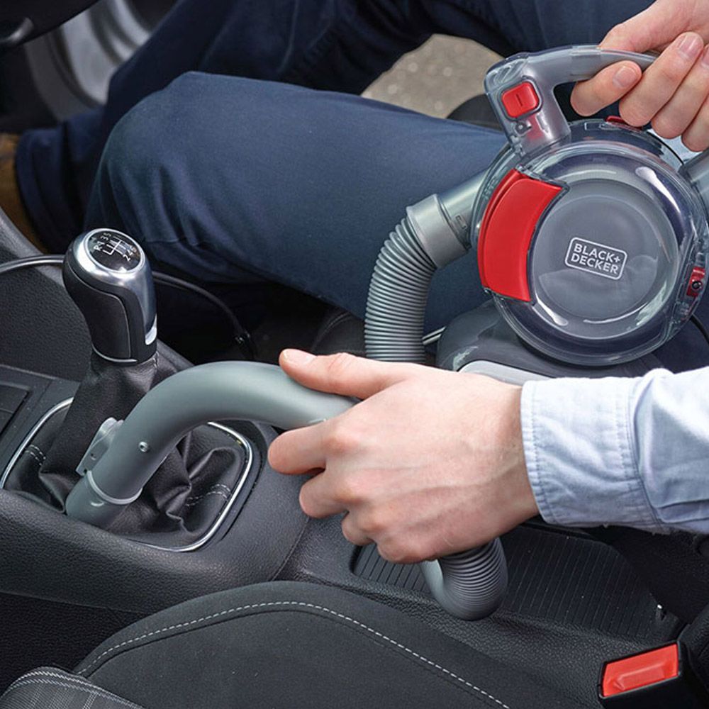 Aspirador de coche flexi 12v con accesorios. pd1200av-xj black+decker