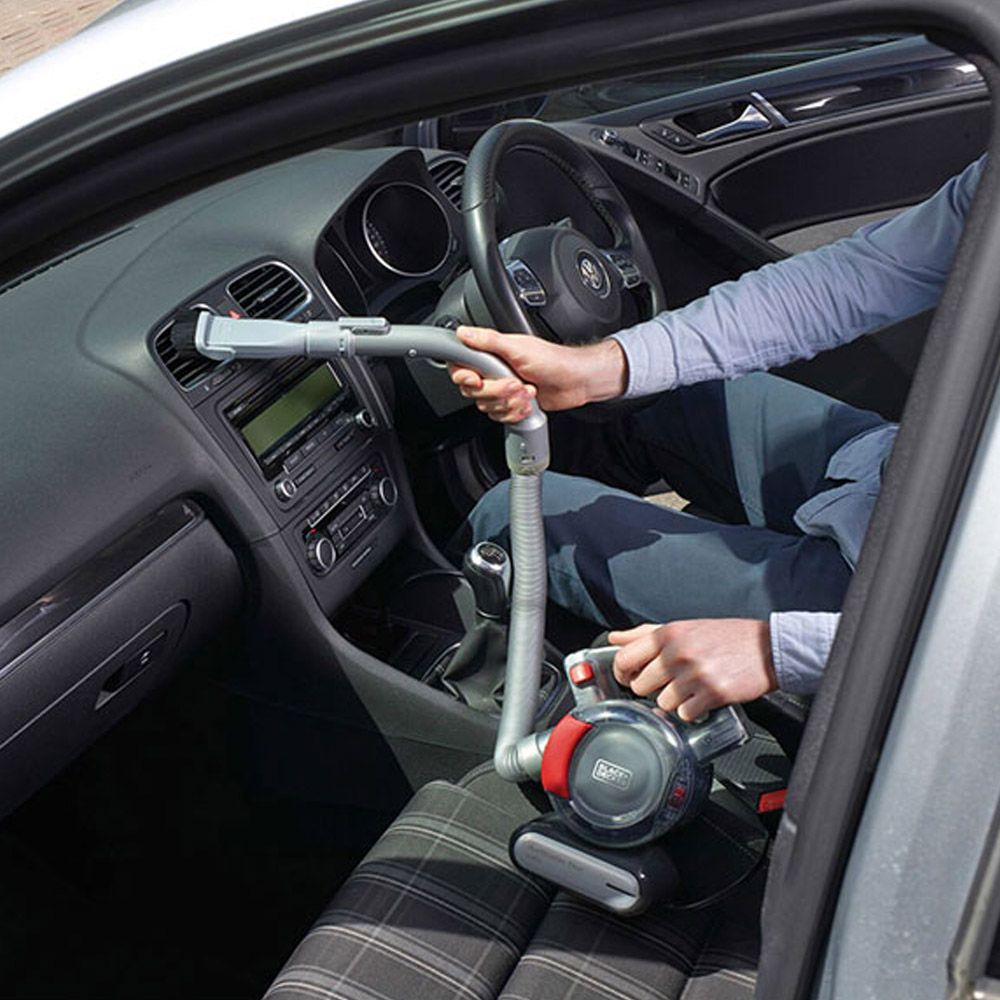 Aspirador de coche flexi 12v con accesorios. pd1200av-xj black+decker