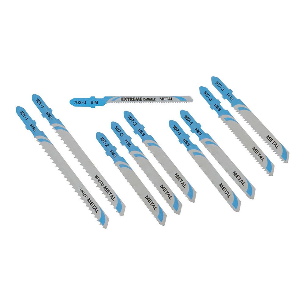 Hojas de sierra de calar para metal, set con 10 uds