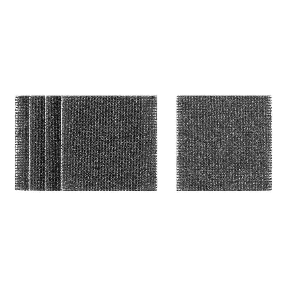 Lijas de malla para lijadoras orbitales 115 x 115 mm, grano 60, 5 uds