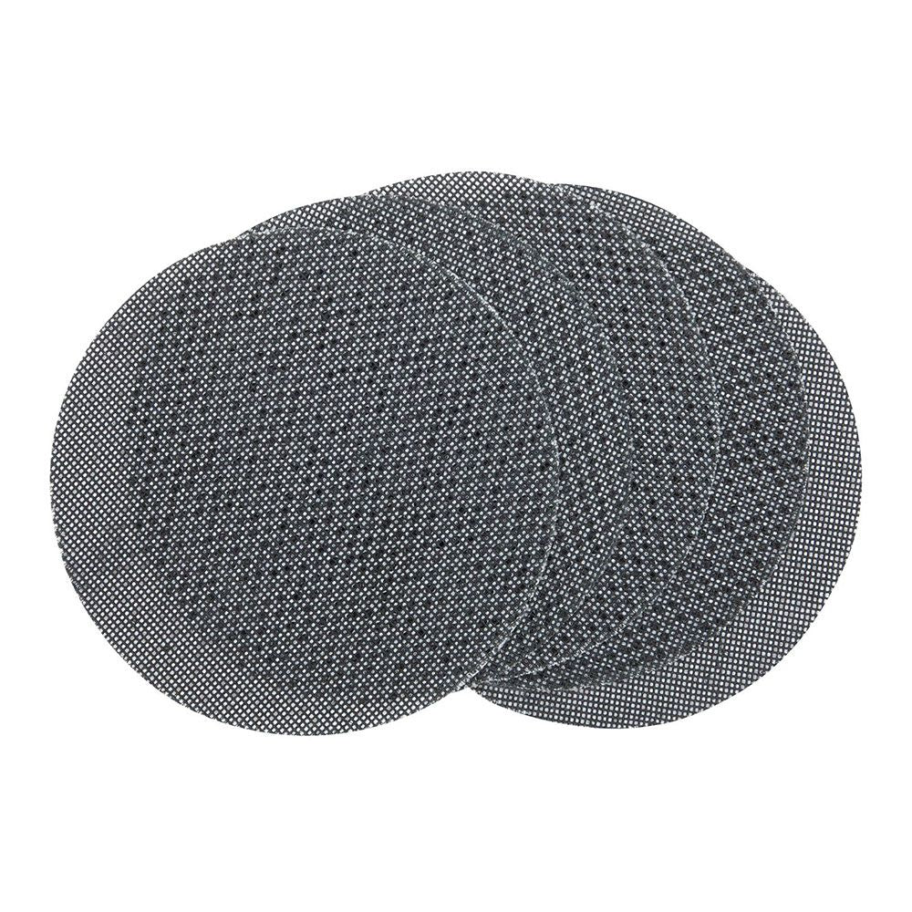 Lijas de malla para lijadoras orbitales ø125 mm, grano 80, 5 uds