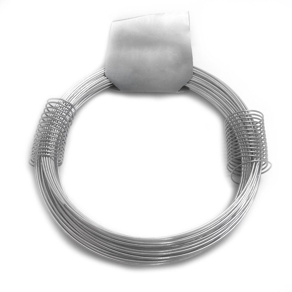 Alambre zincado n° 5, 160 gr, calibre 1,00 mm x 27 m