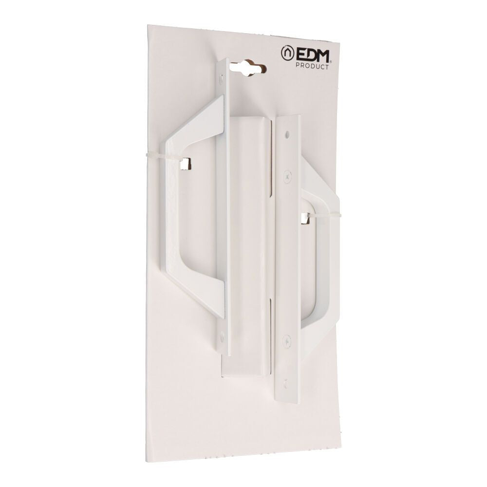 Asa placa recta 6804 aluminio blanco