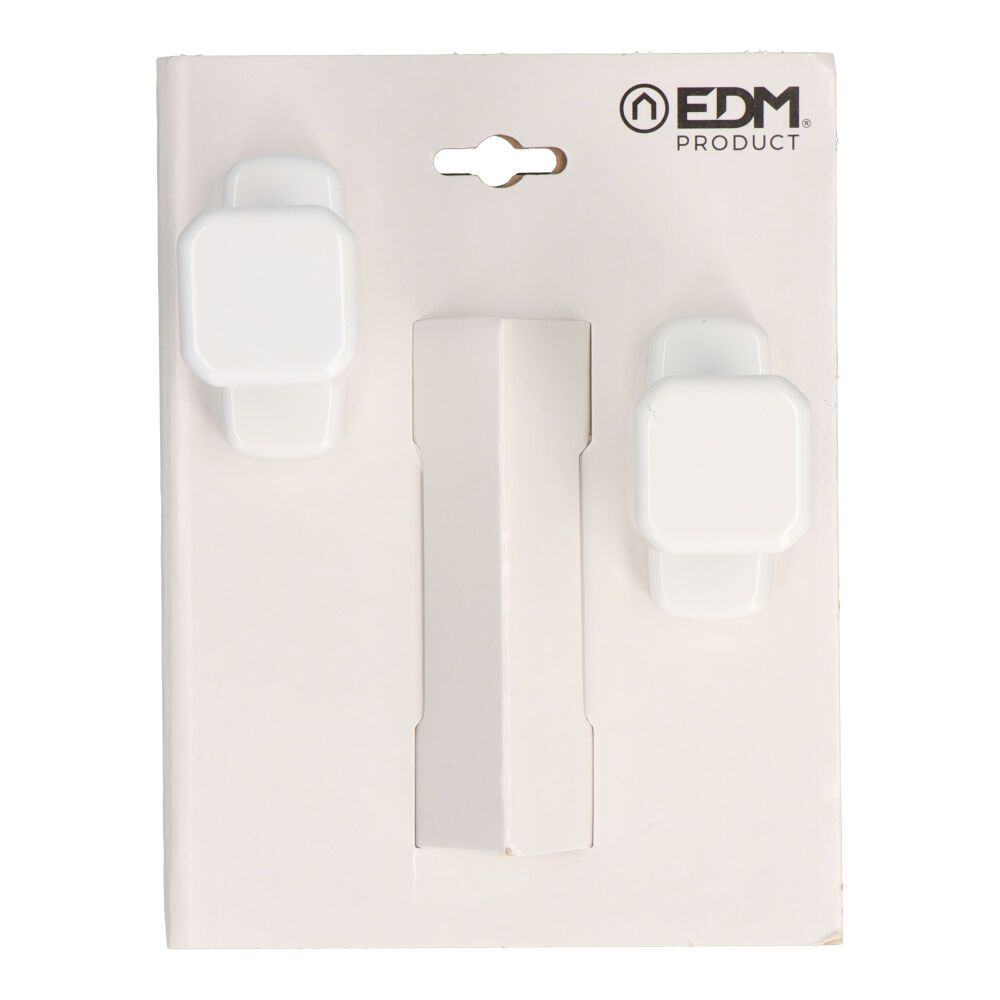 Pomo recuperable 6807 aluminio blanco