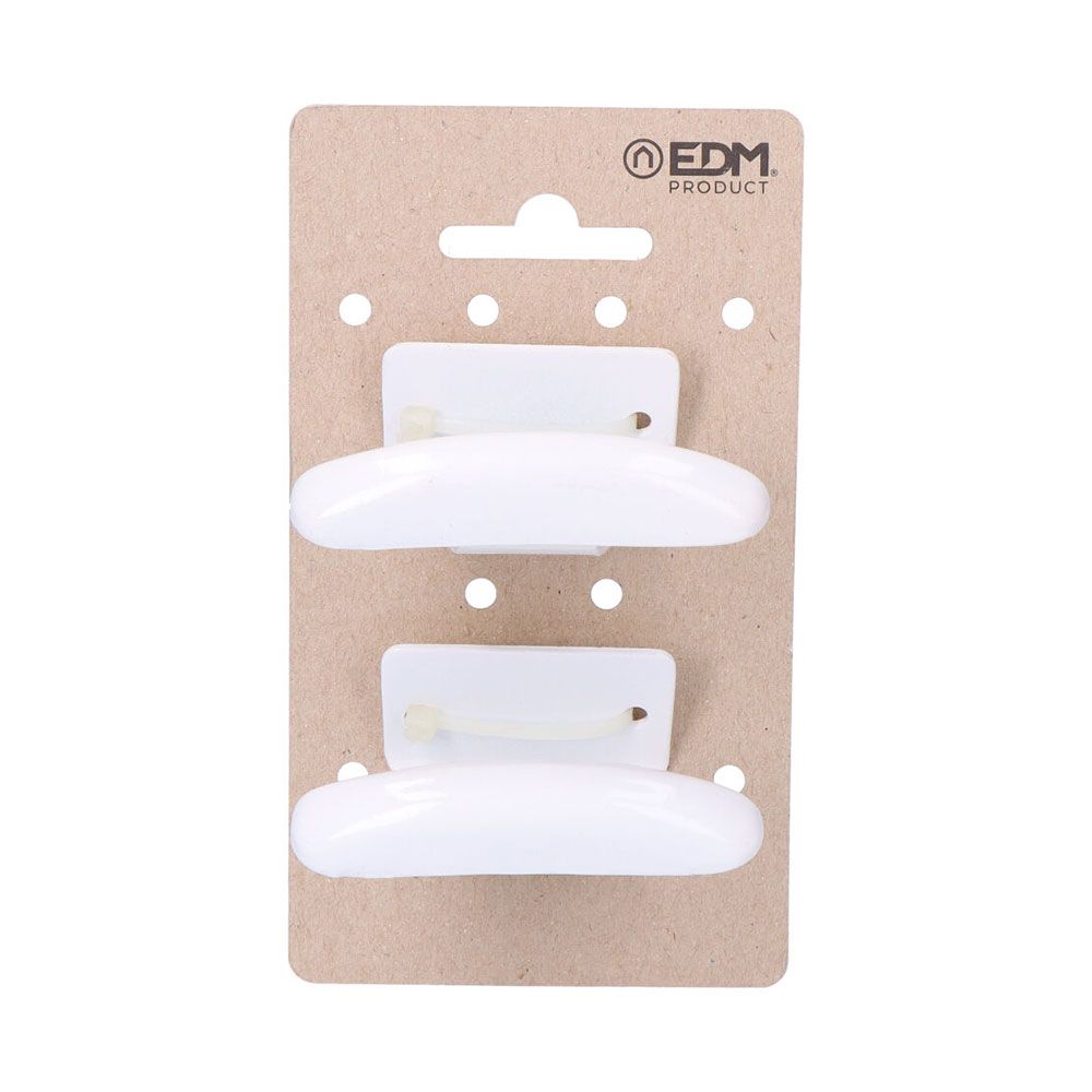 Colgador blanco 2 uds