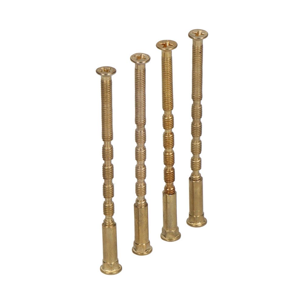 Tornillo pasante multicorte trn02 m4x75mm latonado