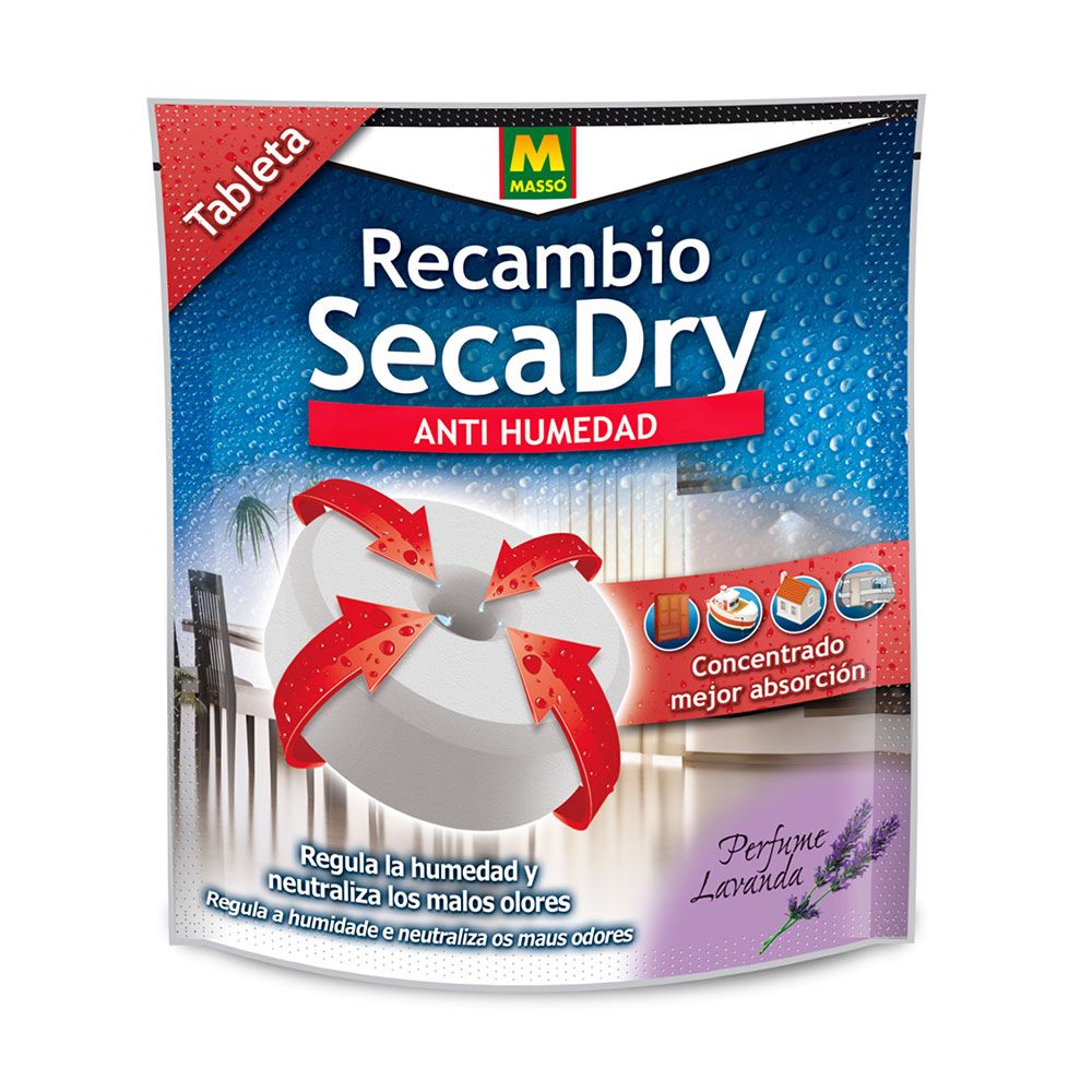 Recambio secadry tableta 450 g